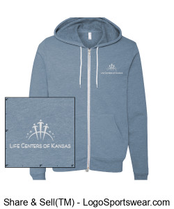 Staff Zipper Sweater Design Zoom